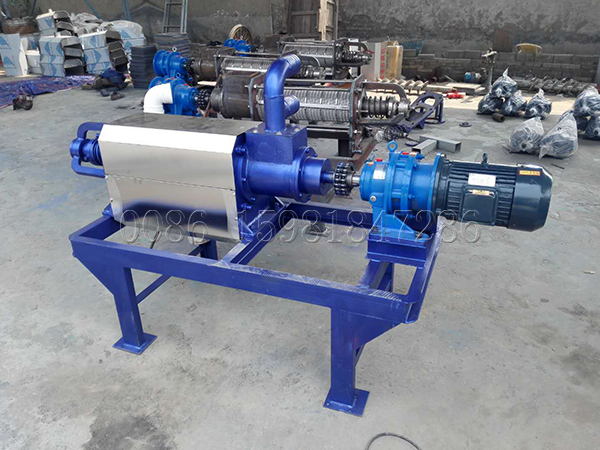 Feedback of fertilizer solid-liquid separator from Mexico