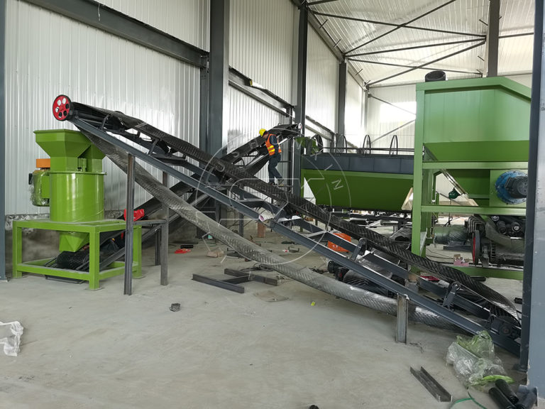 The profit of chicken manure organic fertilizer plant