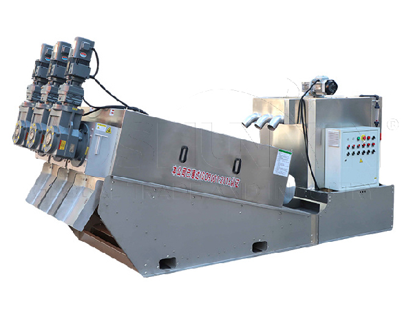 Multi-plate Screw Press Dewatering Machine
